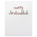 christmukkah letterhead design