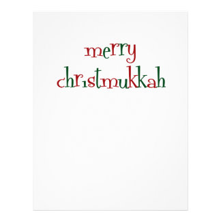 christmukkah letterhead design
