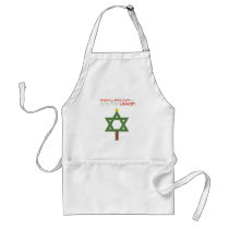 CHRISTMUKKAH TREE aprons
