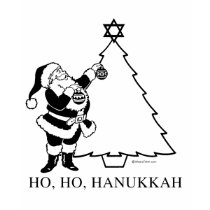 CHRISTMUKKAH TREE t-shirts