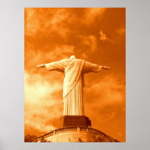 Christo at Sunset Print