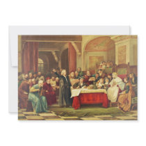 Christopher Columbus at the Royal Court of Spain Invitations
