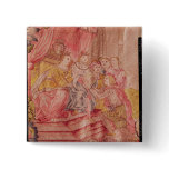 Christopher Columbus  before Ferdinand II buttons