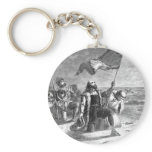 Christopher-Columbus Landing Key Chains