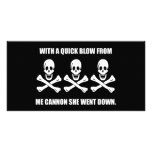 Christopher Condent #19-Ambiguous Personalized Photo Card