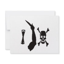 Christopher Moody-Black invitations
