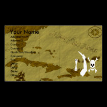 Christopher Moody Map #8 business cards