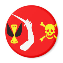Christopher Moody pirate flag magnets