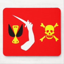Christopher Moody pirate flag mousepads