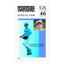 christopherbluebackgroundglove, christopherface... postage