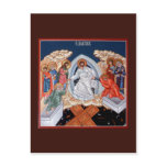 Christ's Descent into Hades Prayer Card Post Cards