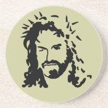 Christs Face coasters