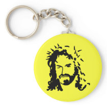 Christs Face keychains