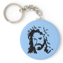 Christs Face keychains