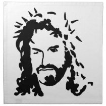 Christs Face napkins