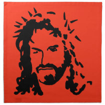 Christs Face napkins