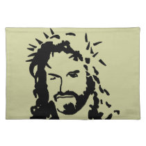 Christs Face placemats