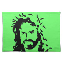 Christs Face placemats