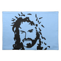 Christs Face placemats
