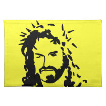 Christs Face placemats
