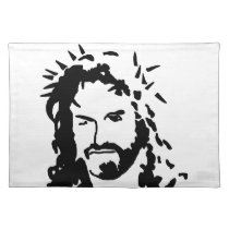 Christs Face placemats
