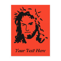 Christs Face postcards