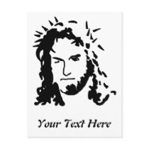 Christs Face postcards