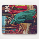 Christ'S Farewell To Maria By Strigel Bernhard Mouse Pad
