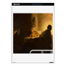 Christus in Emmaus by Rembrandt Decal For PS3 Slim