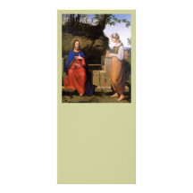 Christus und die Samariterin Customized Rack Card