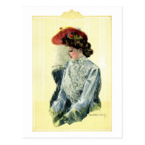 Christy Girl - Howard Chandler Christy postcards