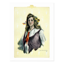 Christy Girl - Howard Chandler Christy postcards