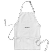 chritmas apron