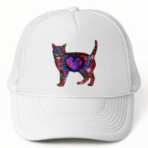 Chroma Calico Cap hats by Jaenne Chroma Calico Cap hats