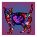 Chroma Calico Glow Print
