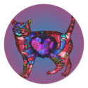 Chroma Calico Glow Sticker