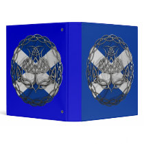 Chrome Celtic Knot Thistle Binders