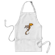 Chrome Dragon with Flames aprons by Dragon_Keeper Chrome Dragon with Flames aprons