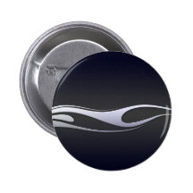 Chrome Flames Pins