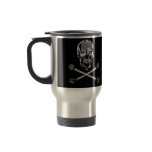 Chrome Pirate Jolly Rogers mugs