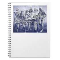 Chrome Plated Music notebook
