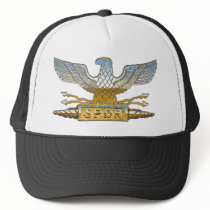 Chrome Roman Eagle Hats