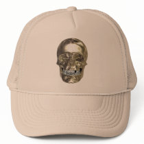Chrome Skull Hat