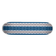 Chrome Stripes Skateboard