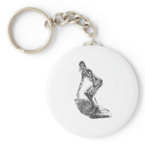 Chrome Surfer Keychains