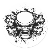 Chromeboy -Splat Sticker