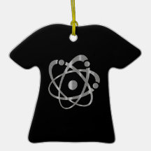 Chromium Atom Christmas Ornament