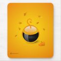 Chromonauts - Orange mousepad