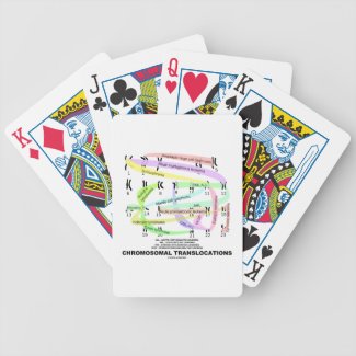 Chromosomal Translocations (Karyogram) Bicycle Poker Deck