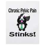 Chronic Pelvic Pain Stinks Skunk Awareness Design flyers